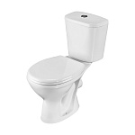 1P2155S0000BF Унитаз-компакт Pro белый, сидение полипропилен (арт. 188055S0020B0), гор вып, фото 1